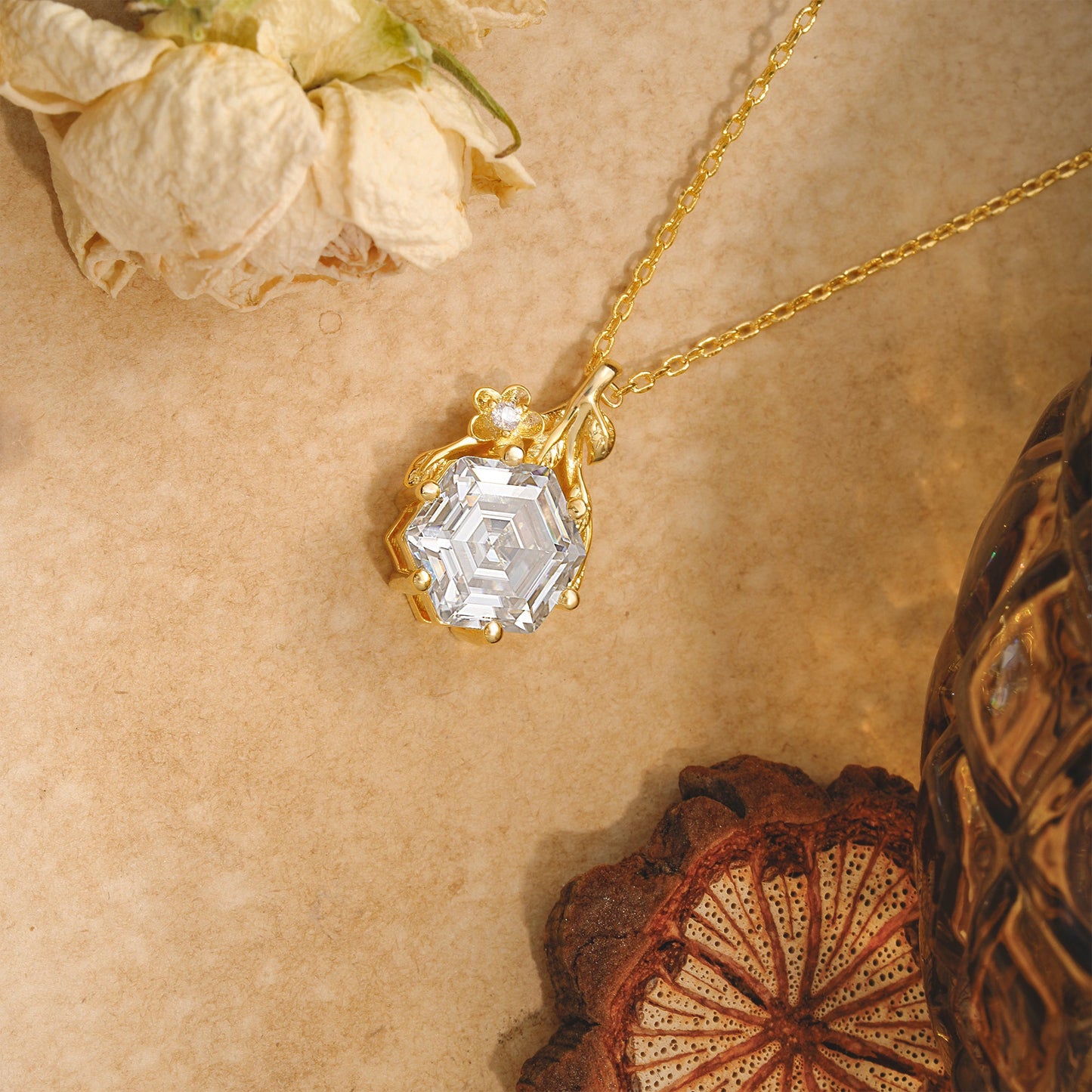 Created Moissanite Necklace Affordable Luxury Gift for Birthday