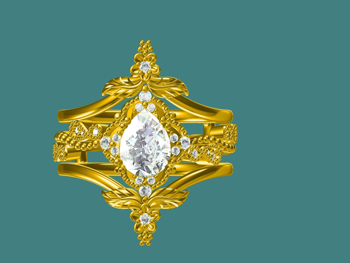 Custom Ring for Ouliana Nikolaeva
