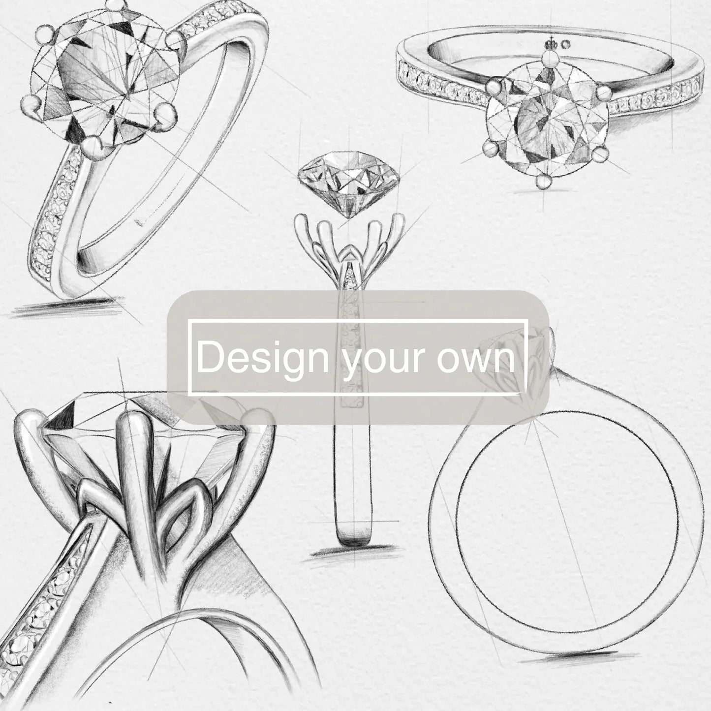 CAD Drawing For Custom Rings