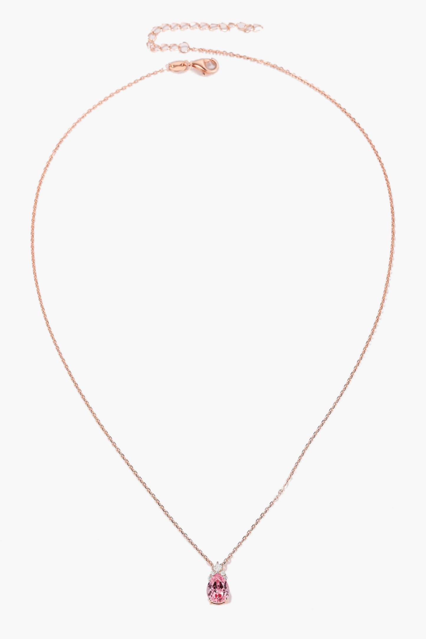 Custom Pear Cut Alexrandrite Necklace - Auriel