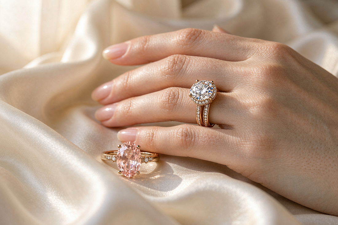 Moissanite vs Morganite: Which Should You Choose? (Honest Comparison)