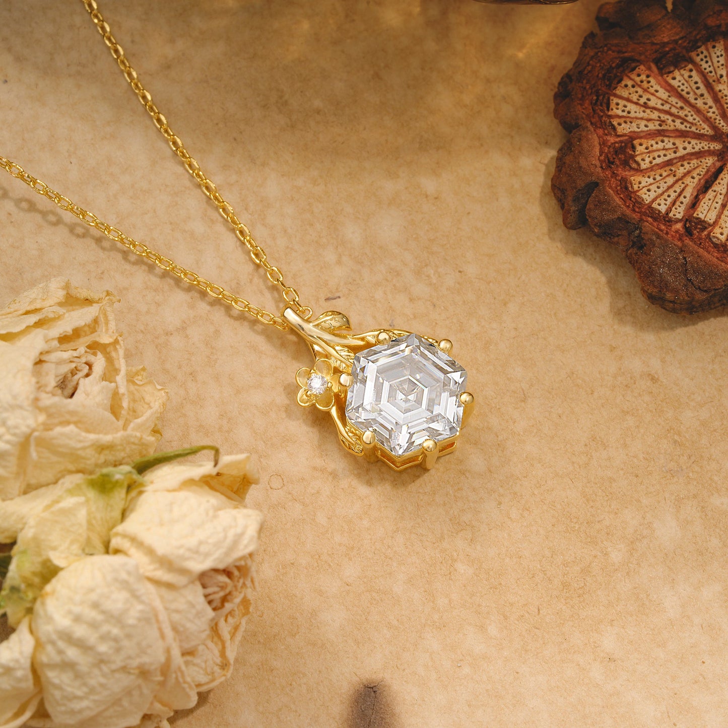 Created Moissanite Necklace Affordable Luxury Gift for Birthday