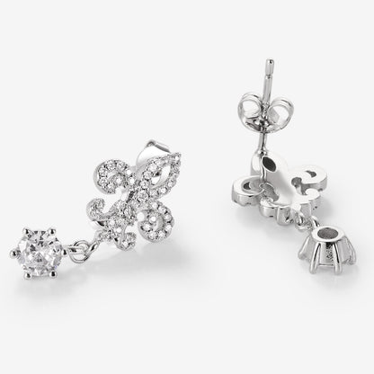 Lahela Jewelry Flower Inspired Iris Earrings Set 2pcs
