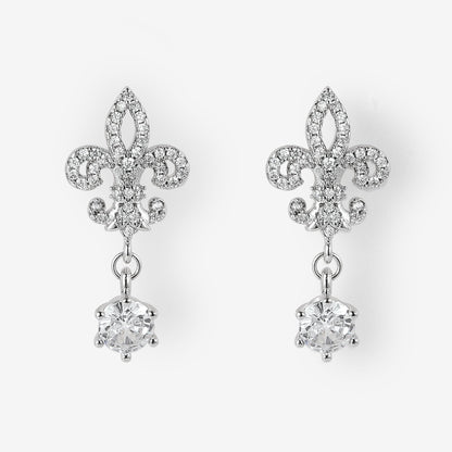 Lahela Jewelry Flower Inspired Iris Earrings Set 2pcs