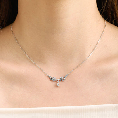 Leaf Inspired Necklace Gift For Her