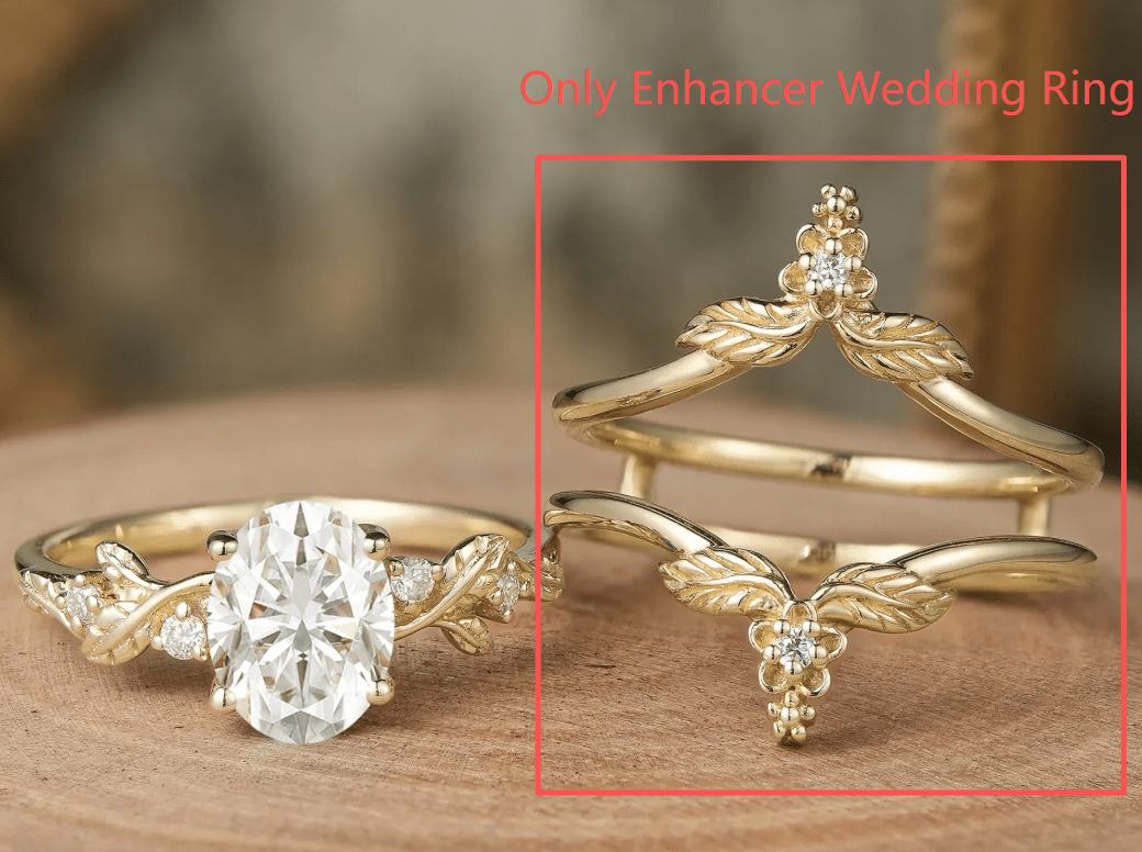 Custom Enhancer Wedding Ring for Yashiya and Sydnee