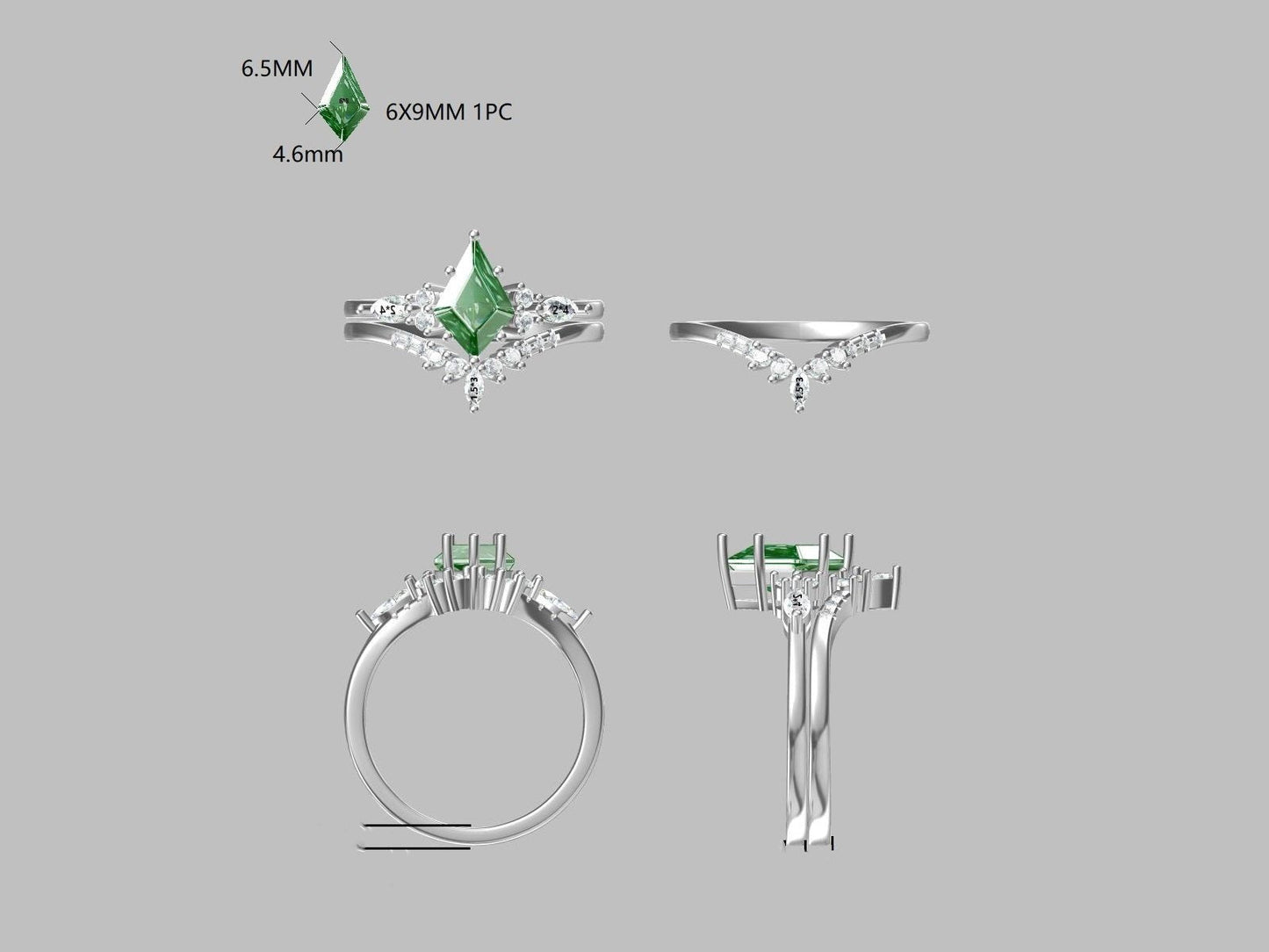 Custom Ring Set for Trevor Jay chapman
